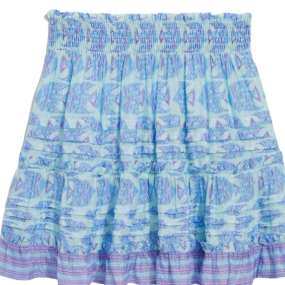 NWT Vineyard Vines Tang Fish Smocked Skirt - Picture 2 of 11